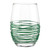 Textured Spun Wine Glass - Ivy Green