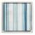Ceramic Napkin Trays + Napkins - Blue Stripes
