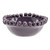 Ceramic Beaded Bowl - Small - Aubergine