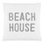 Face to Face Euro Pillow - Beach House