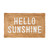 Face to Face Jute Doormat - Hello Sunshine