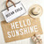 Face to Face Jute Doormat - Hello Sunshine
