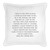 Face to Face Euro Pillowcase - Town of David
