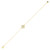 Quatrefoil Chain Bracelet - Pave Gold