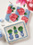 Beaded Pouch - Peony Flowers