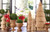 Rattan Pedestal Basket - XL 22"