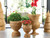Rattan Pedestal Basket - XL 22"