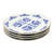 Ceramic Riviera Appetizer Plates - Set of 4