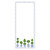 Rectangle Notepaper with Acrylic Tray - Topiaries