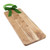 Long Wood Board with Enamel Handle - Green