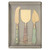 Enamel Handle Cheese Knives - Traditional