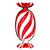 Peppermint Twist Candy Tray - Large