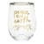 Boxed Stemless Wine Glass Set - Verry Merry