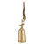 Champagne Platinum Reindeer Bell - Medium