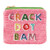 Beaded Pouch - Crack Dot Bam