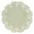 Ceramic Doily Appetizer Plates  - Set of 4
