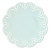 Ceramic Doily Appetizer Plates  - Set of 4