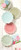 Ceramic Doily Appetizer Plates  - Set of 4