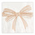 Bow Napkins - Rose Gold