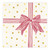 Cocktail Napkins - Red Striped Bow