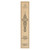 Traditional Finial Paper Ornaments - Deep Red 24" 