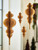 Luxe Finial Paper Ornaments - Gold 18"