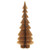 Paper Tree - Metallic Gold Siberian Fir 24"