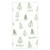 Face to Face Ceramic Tray + Guest Napkins - Holiday