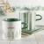Face to Face Ceramic Coffee Mug - Peace Trees 