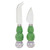 Topiary Shaped Cheese Knives - Set of 2