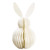 Paper Bunny - White - 8"
