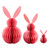 Paper Bunny - Petal Pink - 12"