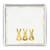 Ceramic Napkin Tray + Napkins - Bunnies