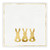 Ceramic Napkin Tray + Napkins - Bunnies