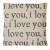 Euro Pillowcase - I Love You