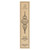 Luxe Finial Paper Ornaments - Dark Burgundy 9"