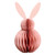 Paper Bunny - Pale Pink 8"