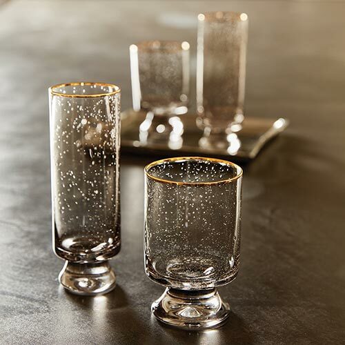 SHOP GOLD-RIMMED GLASS