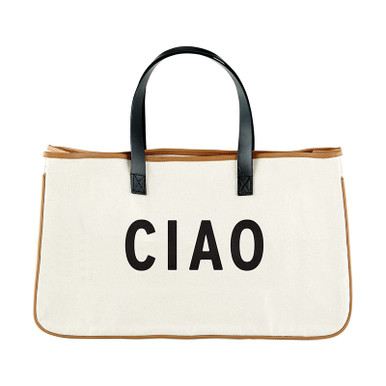 Canvas Tote - Ciao - [Consumer]Santa Barbara Design Studio
