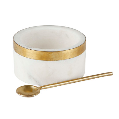 White Marble Pinch Pot - [Consumer]Santa Barbara Design Studio