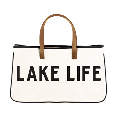 Canvas Tote - Lake Life - [Consumer]Santa Barbara Design Studio
