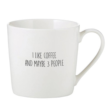 Cafe Mug - I like Coffee and Maybe 3 People - [Consumer]Santa