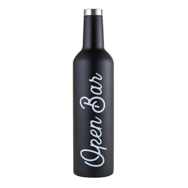 Stainless Steel Water Bottle - Happy Hour - Santa Barbara Design Studio