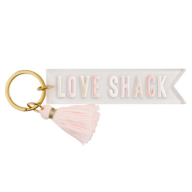 Acrylic Letter Keychain - R - Santa Barbara Design Studio