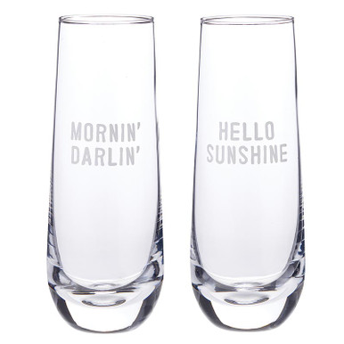 You Can Get Mimosa Glasses That Are As Funny As They Are Informative