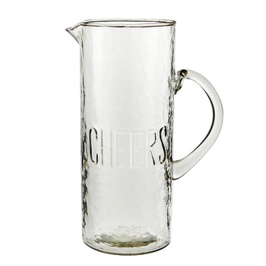 79oz Fluted Glass Beverage Pitcher Clear - Hearth & Hand™ with Magnolia