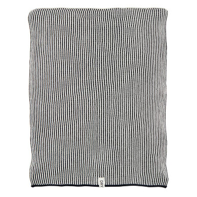 Knit Dish Towel - Ivory/Black - Santa Barbara Design Studio