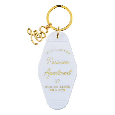 Face to Face Leather Motel Key Tag - Tired As A Mother - Santa Barbara  Design Studio