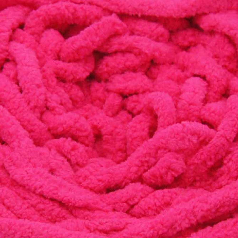 Hot Pink Pink Big Knit Blanket Hot Pink Bernat Blanket Yarn Pink