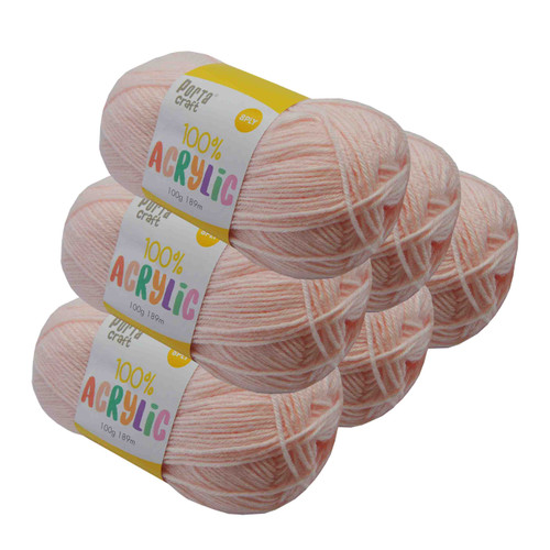 Acrylic Yarn 100g 189m 8ply Cotton Candy (Product # 093320)